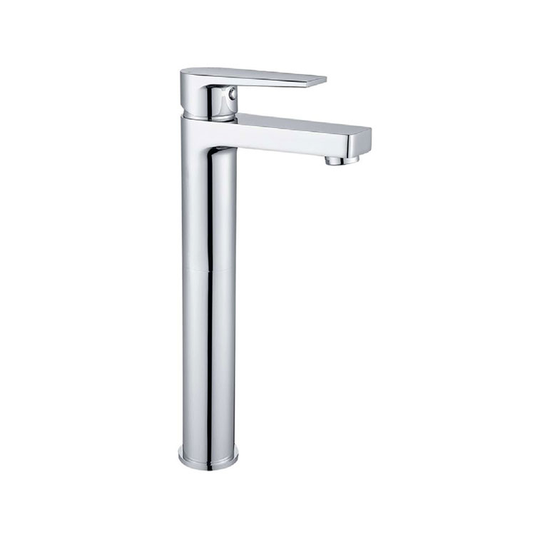 Brushed Nickel Basin Tap