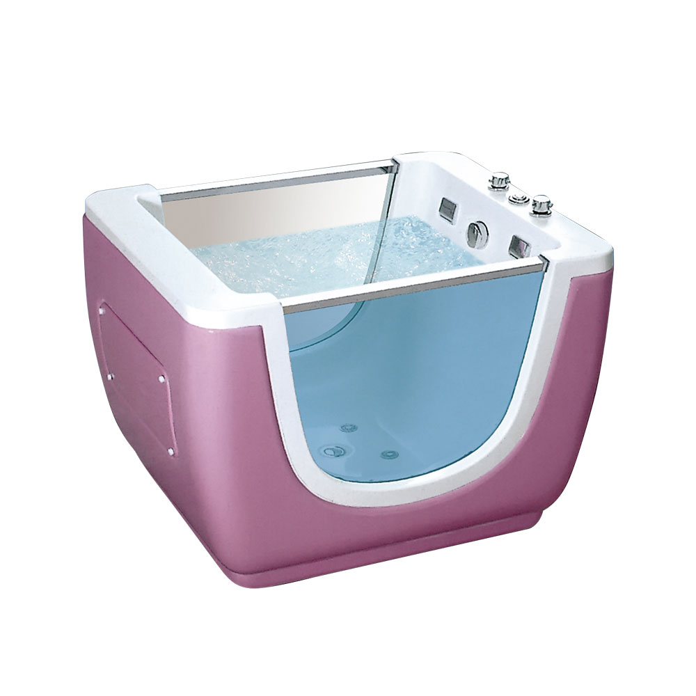 Makukulay na Bubbles at Whirlpool Bathtub para sa Sanggol