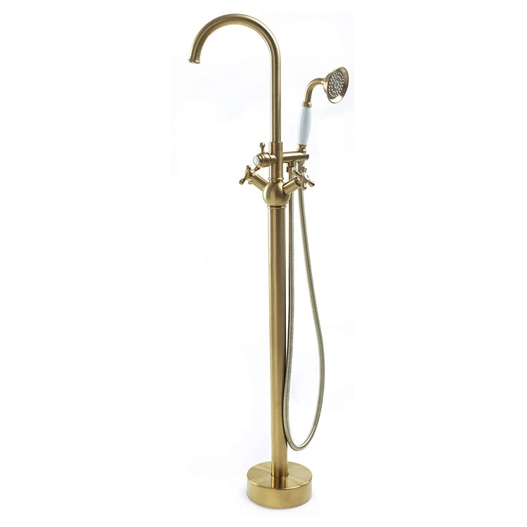 Mga Retro Freestanding Bathtub Faucet